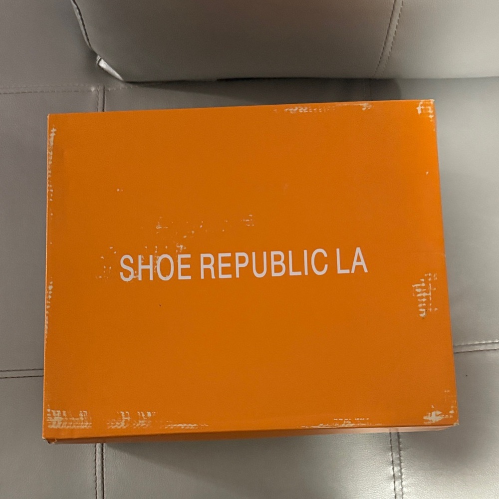 Shoe Republic LA Stylish Peep toe boots lace up boots